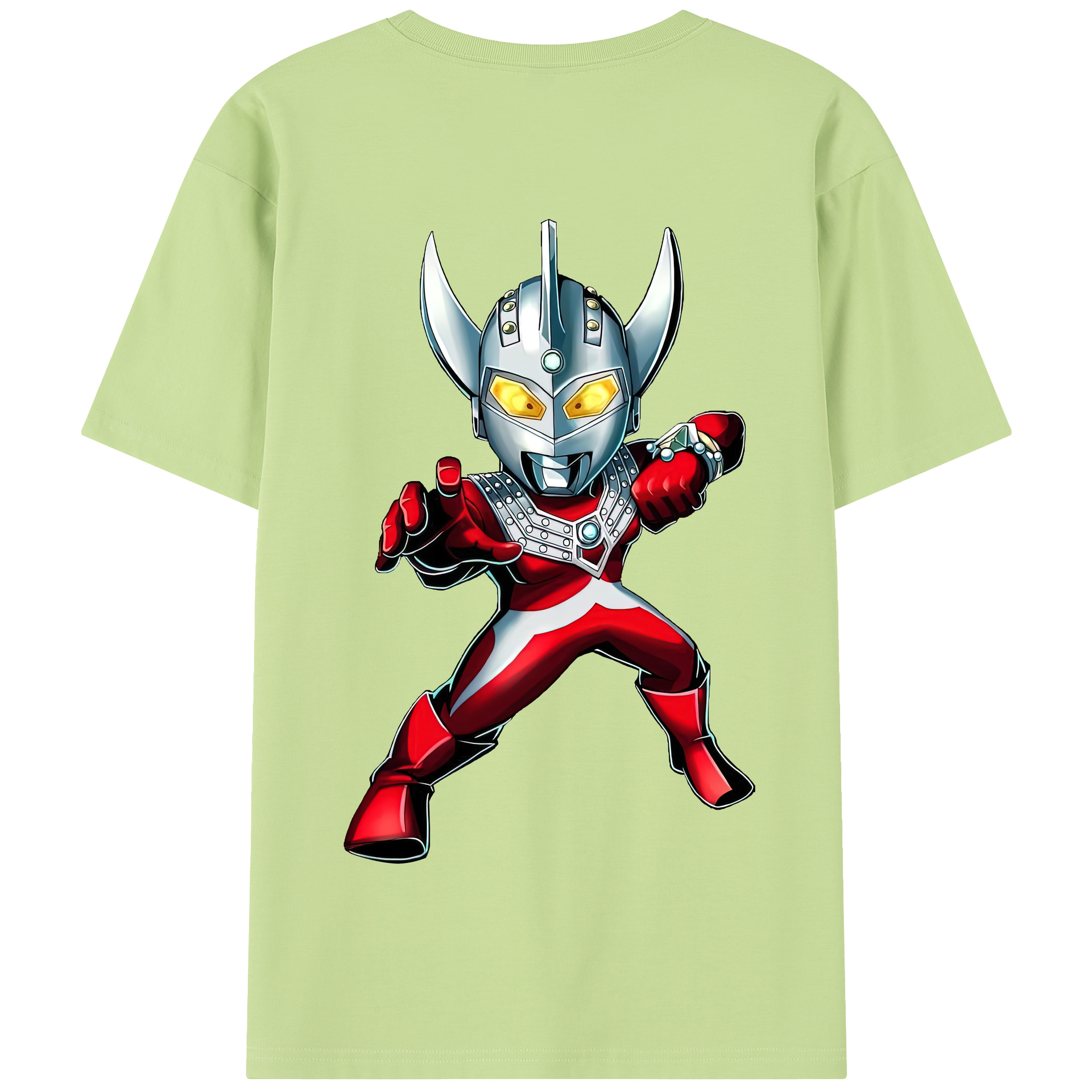 （画像用） ウルトラマン Ultraman 綿100％半袖Tシャツ（背面プリント）